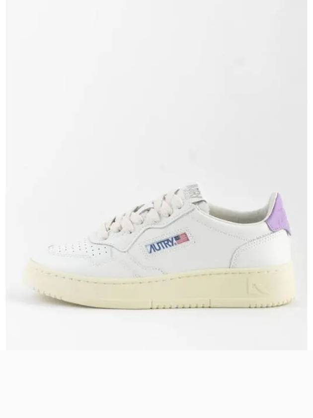 Medalist Lila Tab Low Top Sneakers White - AUTRY - BALAAN 2