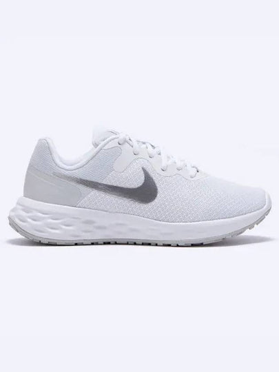 Revolution 6 Next Nature Low Top Sneakers Silver White - NIKE - BALAAN 2