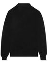 Red Waffen V neck Cardigan Black AX N008 051 1 - COMME DES GARCONS - BALAAN 3