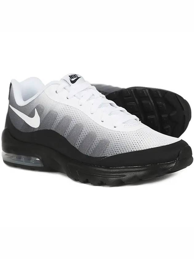 Air Max Invigo Print Low Top Sneakers Black Wolf Grey - NIKE - BALAAN 3