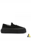 Gambetta Logo Stitch Slip-On Black - MAISON MARGIELA - BALAAN 2