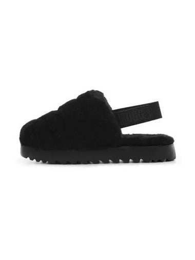 Super Fluff Slippers Black - UGG - BALAAN 1