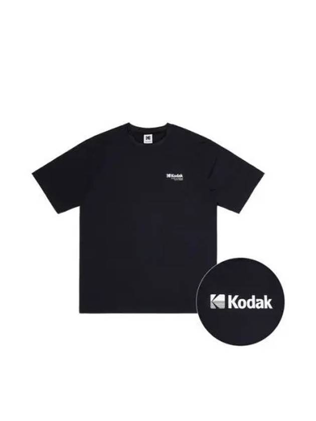 KODAK Apparel Airchrome Sorona semi overfit short sleeved T shirt BLACK - KODO - BALAAN 1