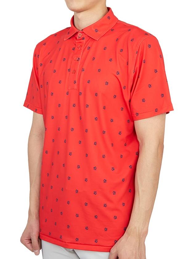 Golf Wear Men s Short Sleeve T Shirt G4MF22K105 POPPY - G/FORE - BALAAN 3