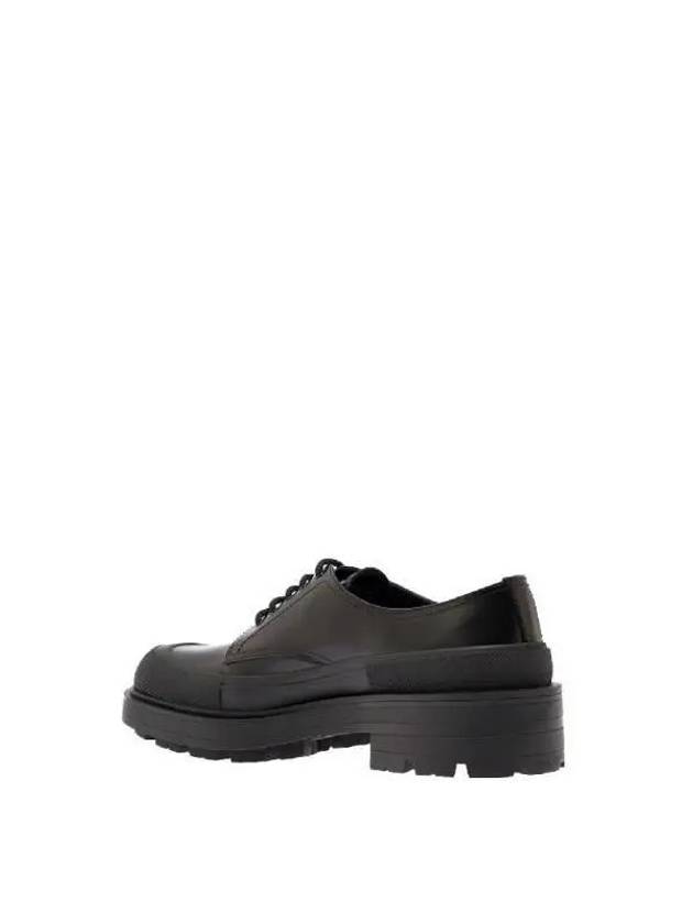 Men's Slim Tread Derby Black - ALEXANDER MCQUEEN - BALAAN 4