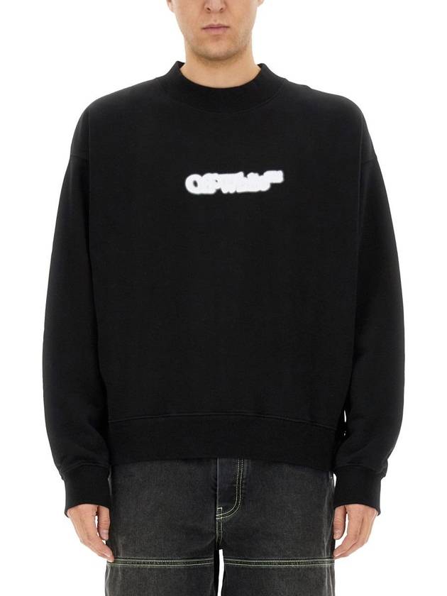 Off-White Sweatshirt With Logo - OFF WHITE - BALAAN 1