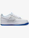 Air Force 1 LV8 Low Top Sneakers Blue White - NIKE - BALAAN 5