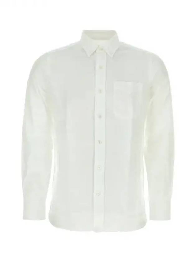 Point collar detail lyocell shirt 271489 - TOM FORD - BALAAN 1