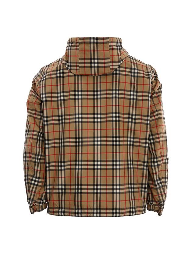 Reversible Vintage Check Hooded Jacket Archive Beige - BURBERRY - BALAAN 3