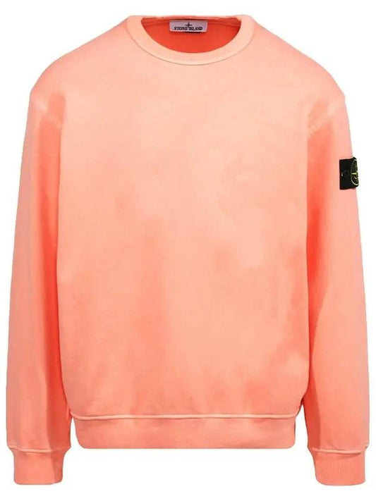 Waffen Patch Crew Neck Sweatshirt Pink - STONE ISLAND - BALAAN 2