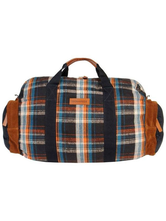 Tartan Check duffle bag - DSQUARED2 - BALAAN 1