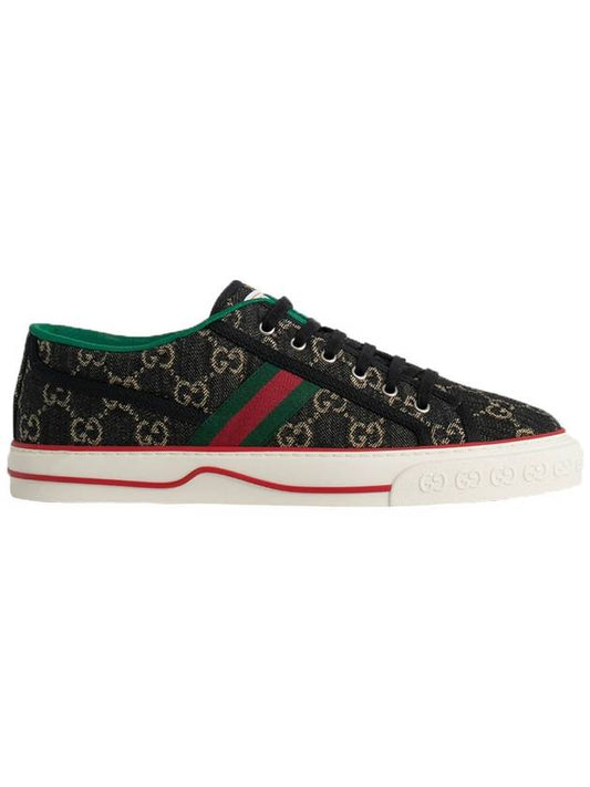 Men's Tennis 1977 Low Top Sneakers Black - GUCCI - BALAAN 2