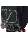 Men's V Logo Jacquard Muffler - VALENTINO - BALAAN 5