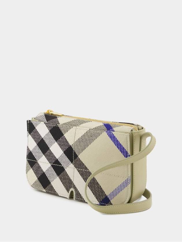 Snip Check Cross Bag Lichen - BURBERRY - BALAAN 3