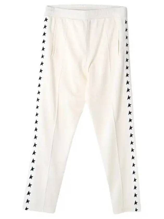 Men's Road Tapered Track Pants White - GOLDEN GOOSE - BALAAN 2