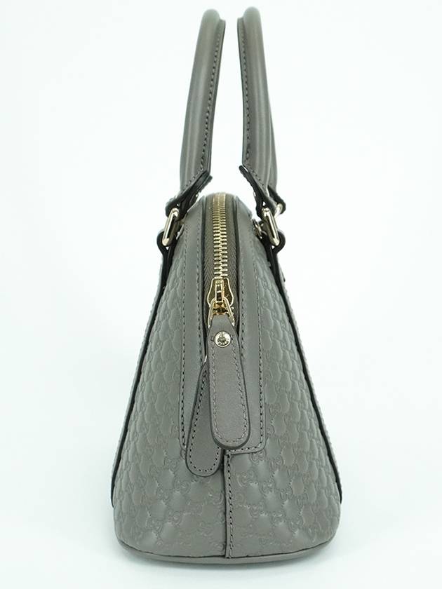 Microssima Small Dome Tote Bag Grey - GUCCI - BALAAN 6