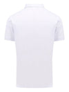 Men's Logo Patch Polo Shirt White - STONE ISLAND - BALAAN 3