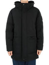 Wappen Patch Twill Down Parka Black - STONE ISLAND - BALAAN 2