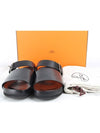 leather sandals 41 260 - HERMES - BALAAN 2