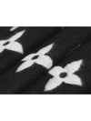 Reykjavik Monogram Cashmere Scarf Black - LOUIS VUITTON - BALAAN 5