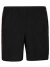 Men's Side Logo Tape Swim Shorts Black - ALEXANDER MCQUEEN - BALAAN 2