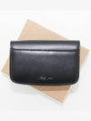 Paris Strap Card Wallet Black - AMI - BALAAN 4