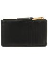 Logo Card Wallet Black - MIU MIU - BALAAN 4