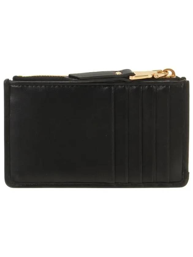 Logo Card Wallet Black - MIU MIU - BALAAN 4