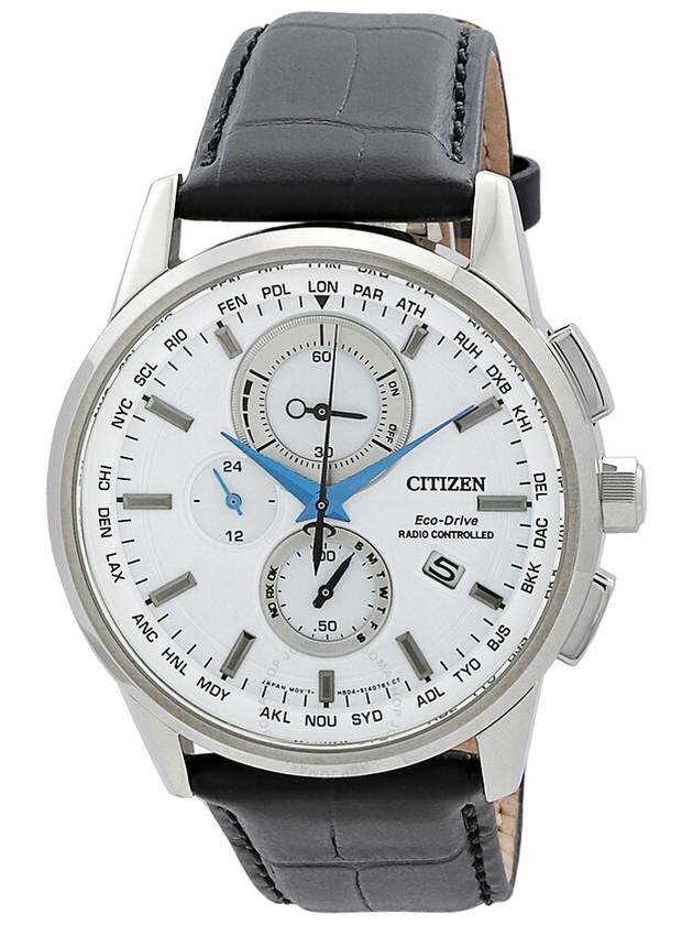 Citizen Eco-Drive Chronograph White Dial Men's Watch AT8110-11A - CITIZEN - BALAAN 1