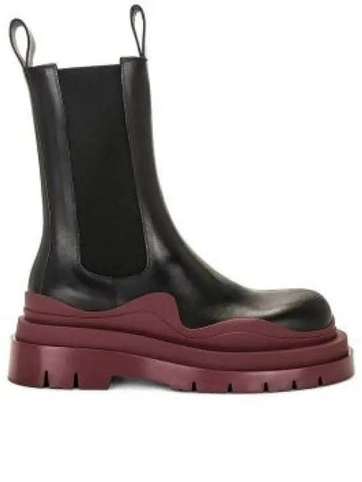 Tire Chelsea Boots Black Cherry - BOTTEGA VENETA - BALAAN 2