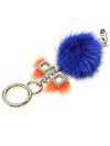 7AR559 Mink Fur Chic Key Holder Bag Charm - FENDI - BALAAN 3