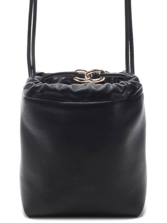 Women's V Logo Pouf Bucket Mini Shoulder Bag 4W0P0AC3 ZFJ 0NO 24S - VALENTINO - BALAAN 2