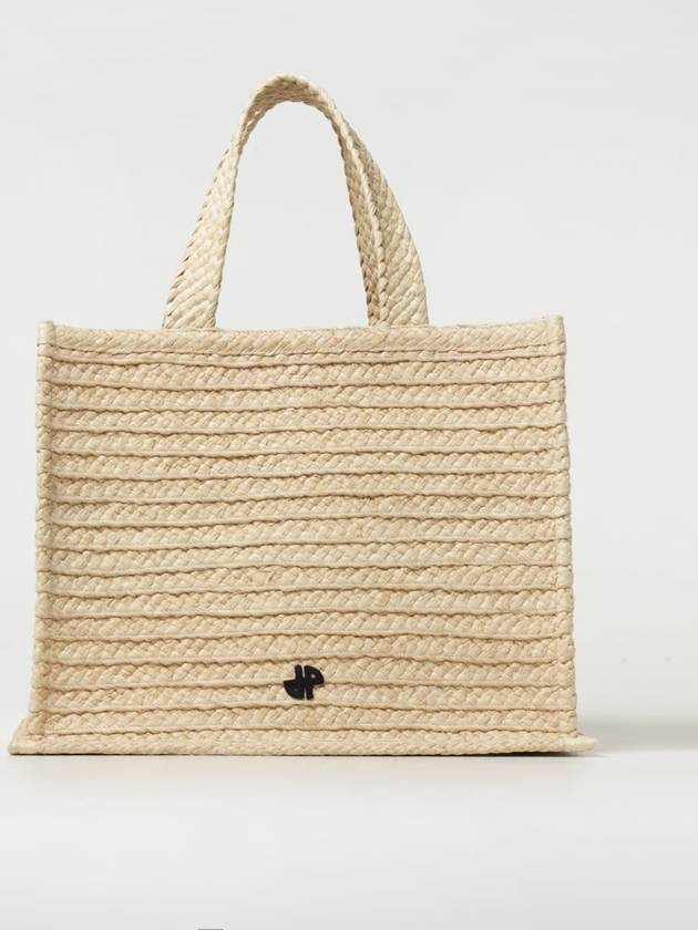 JP Raffia Tote Bag Beige - PATOU - BALAAN 2