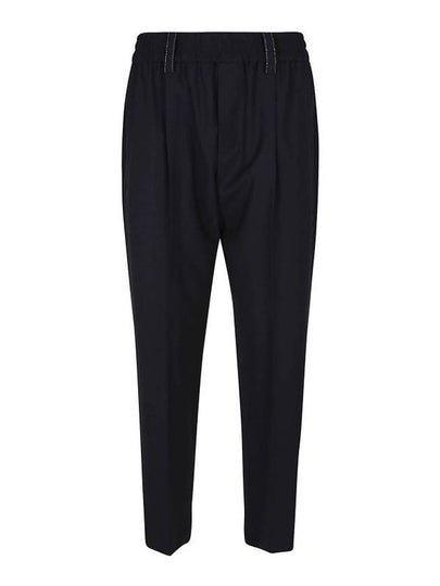 Straight Pants Black - BRUNELLO CUCINELLI - BALAAN 2