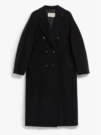 Madame Icon Cashmere Double Coat Black - MAX MARA - BALAAN 2