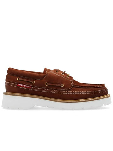 Dsquared2 ‘Explorer’ Shoes, Men's, Brown - DSQUARED2 - BALAAN 1