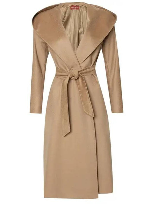 Danton Cashmere Single Coat Beige - MAX MARA - BALAAN 2