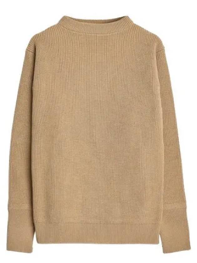 Men s Knit SAILOR CREWNECK CAMEL - ANDERSEN-ANDERSEN - BALAAN 1