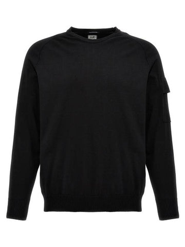 Metropolis Series Long Sleeve T-Shirt Black - CP COMPANY - BALAAN 1