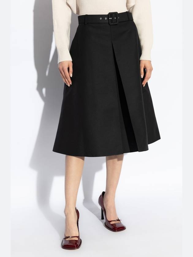 Marni Flared Skirt, Women's, Black - MARNI - BALAAN 3