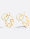 Tribales Logo Pearl Earrings Gold - DIOR - BALAAN 2