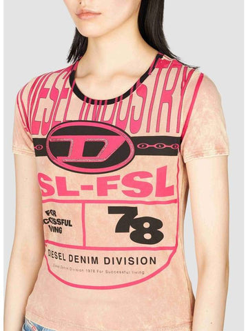 24 ss TUNCUTIELONGN8 T-Shirt A12829 0THAH 446A B0111089588 - DIESEL - BALAAN 1