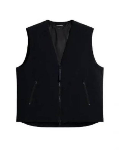 Men's Cain Padded Vest Black - J.LINDEBERG - BALAAN 2