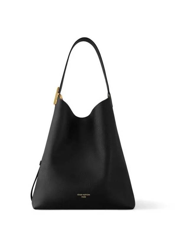 Low Key Hobo MM Shoulder Bag Black - LOUIS VUITTON - BALAAN 2