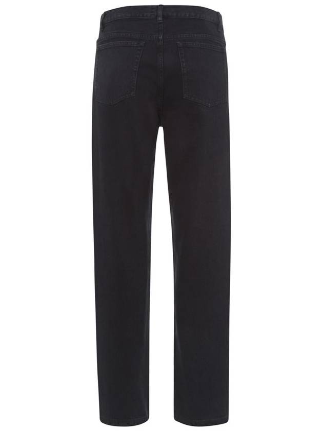 Men's Martin Straight Jeans Black - A.P.C. - BALAAN 3