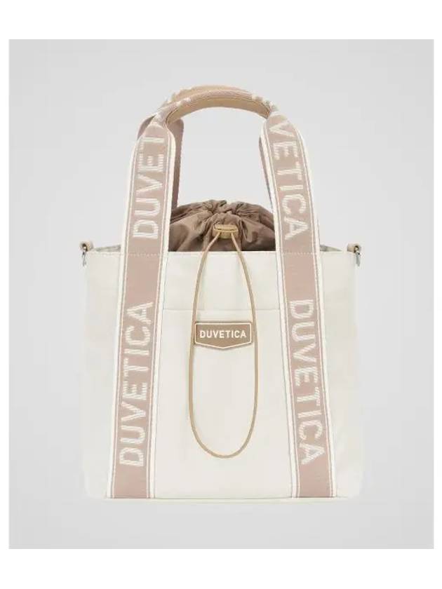 Zumi M Ivory Tote Bag - DUVETICA - BALAAN 1