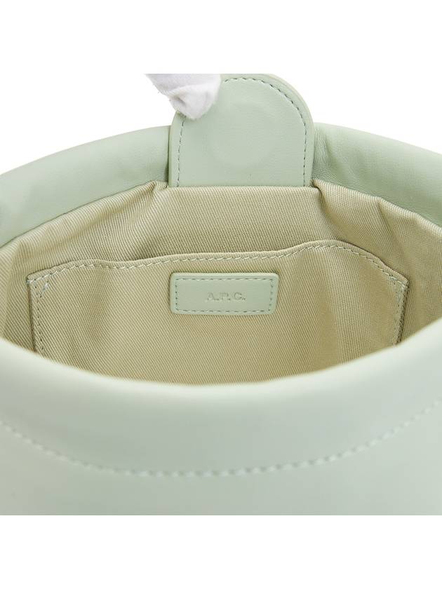 Ninon Logo Bucket Bag Mint - A.P.C. - BALAAN 9