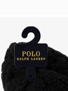 Polo Bear Cable Knit Beanie Black - POLO RALPH LAUREN - BALAAN 4