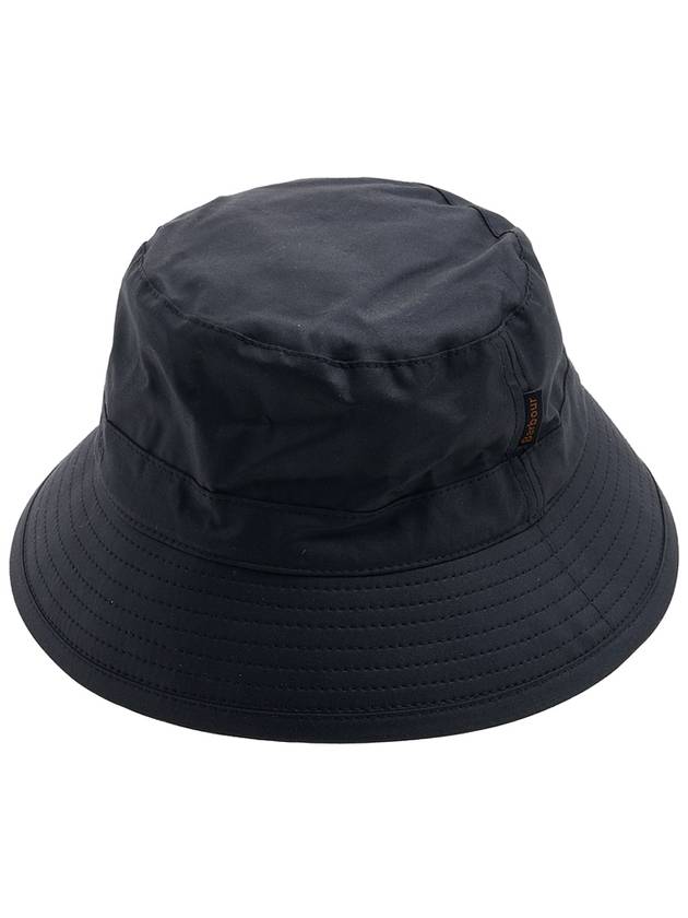 Wax Logo Bucket Hat Black - BARBOUR - BALAAN 11