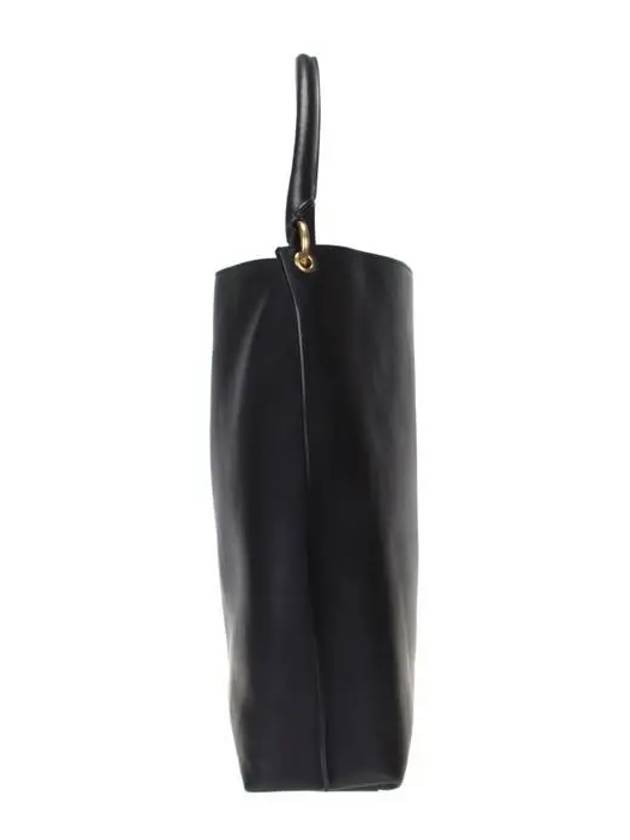 Tag Hobo Shoulder Bag Black - SAINT LAURENT - BALAAN.